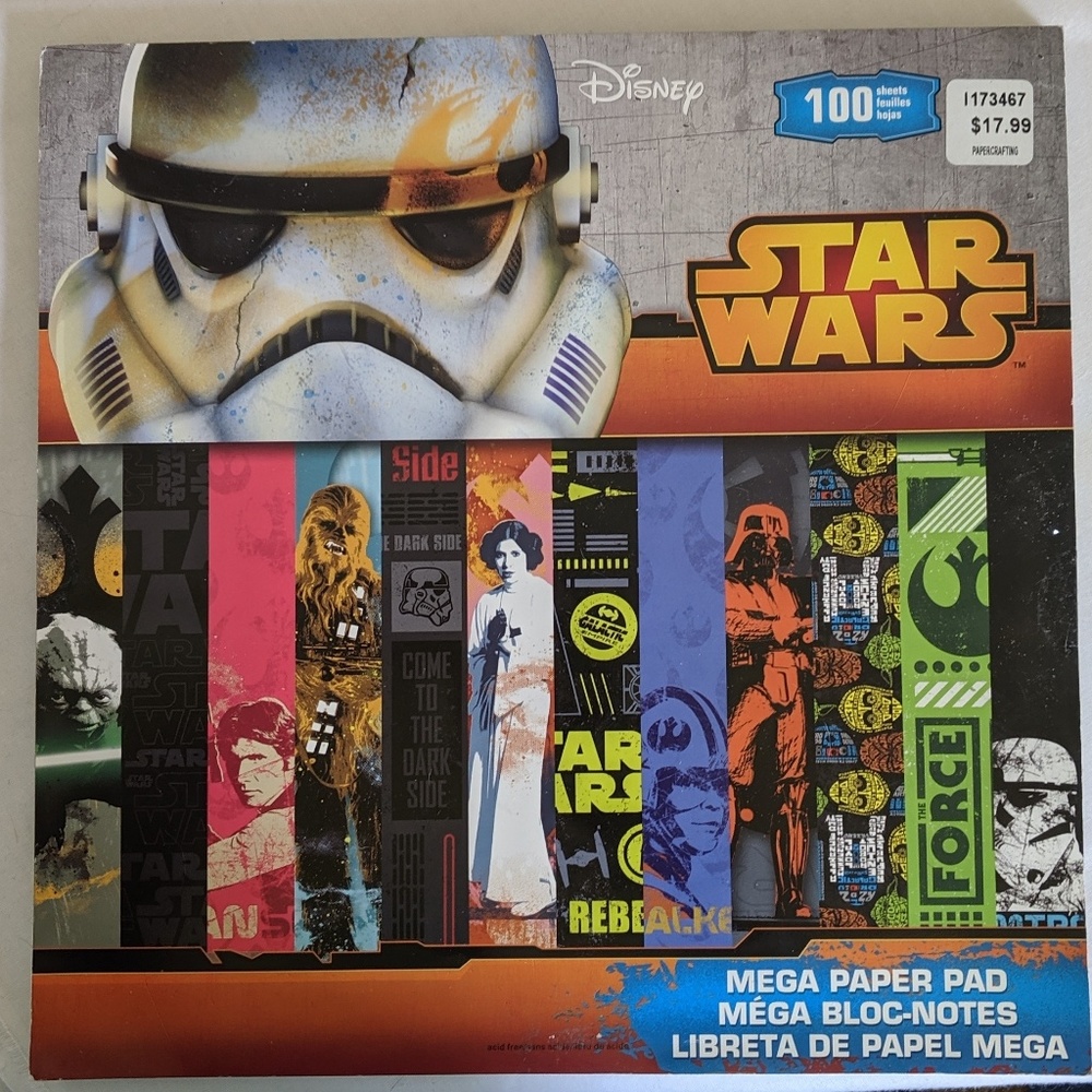 Star Wars Scrapbook Paper